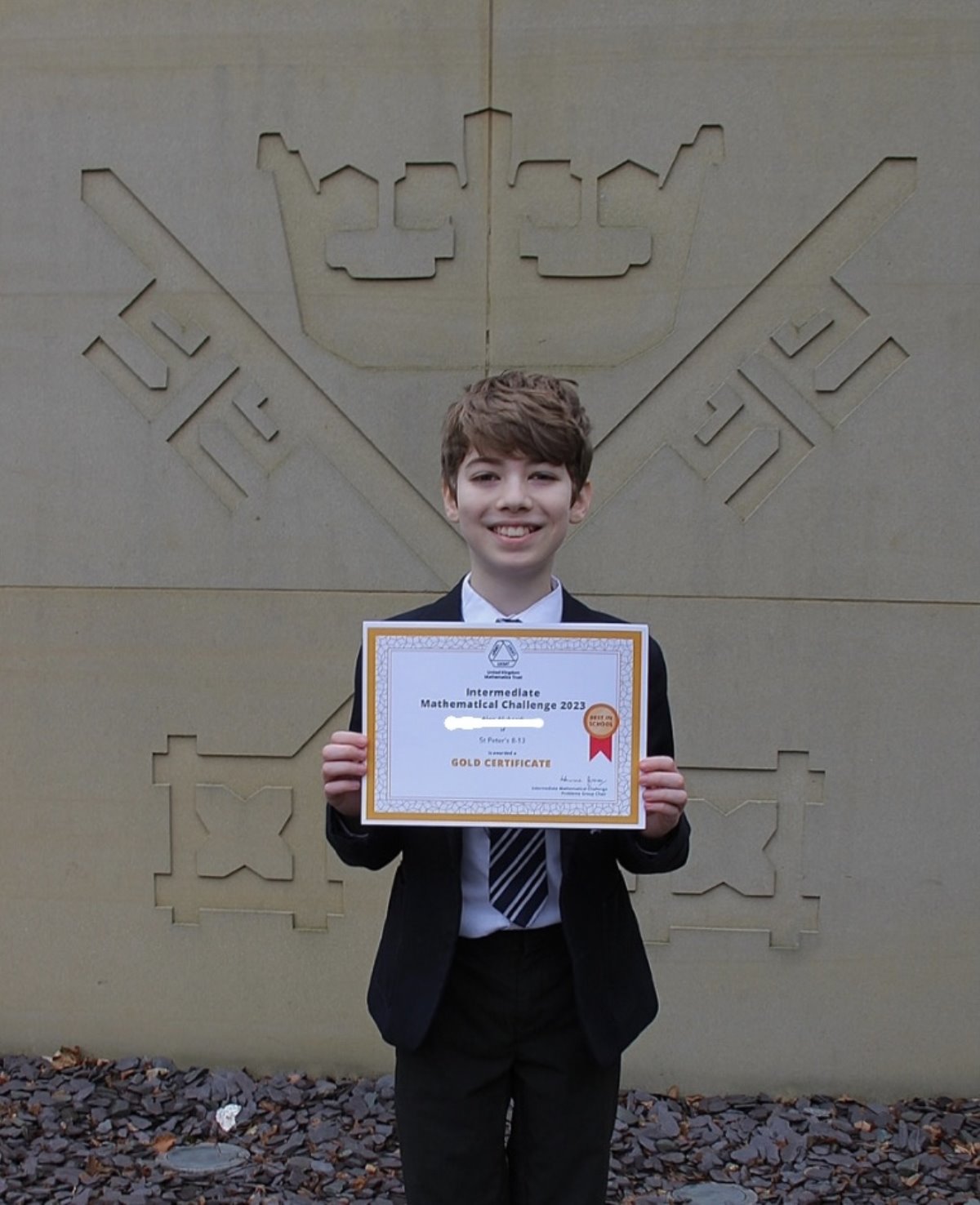 Alex excels at maths once again reaching the cayley olympiad news